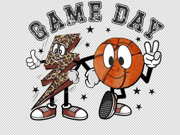 Game Day Basketball Sublimation: Graphics & Crafts