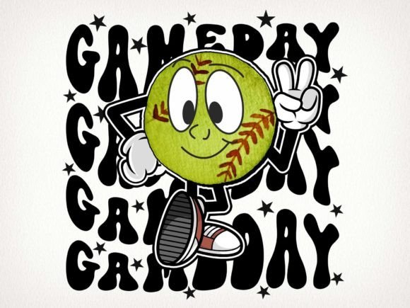 Game Day Softball Retro Sublimation Graphics & Crafts Review