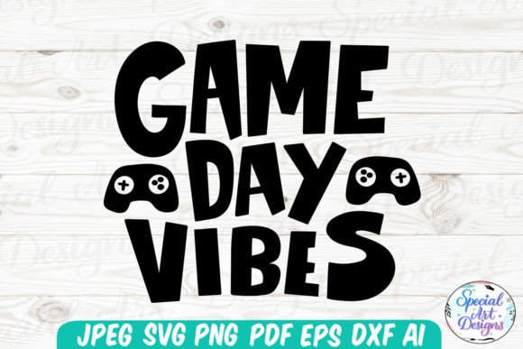 Game Day Vibes SVG for Crafts & Graphics