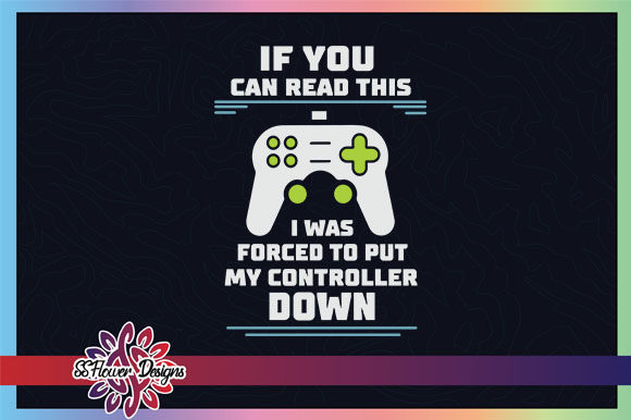 If You Can Read This Funny Game Lover: Graphics & Crafts Asset Review