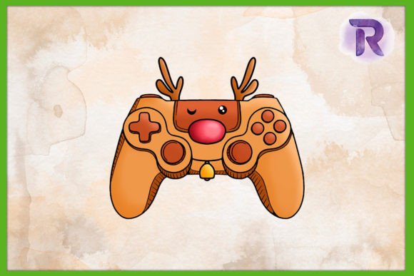 Reindeer Game Controller Christmas PNG: Crafts & Graphics Review