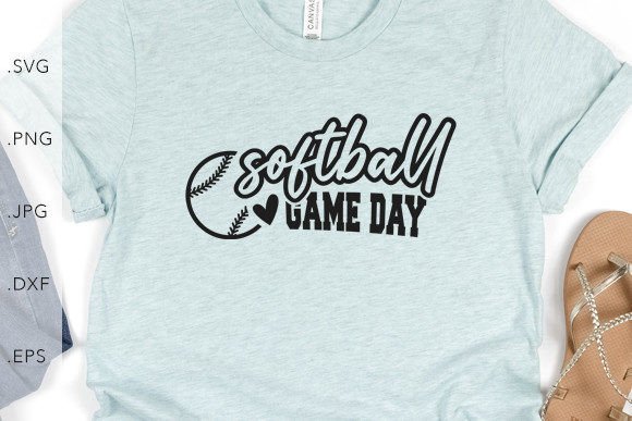 Softball Game Day Little Heart Design Review