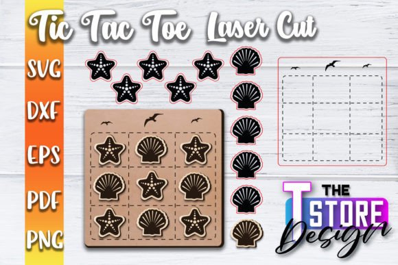 Tic Tac Toe Laser Cut SVG Game SVG: A Designer's Review