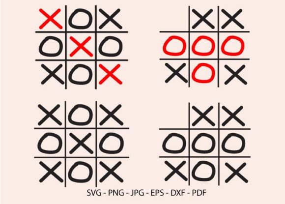 Tic Tac Toe SVG: Graphics & Crafts Design Review